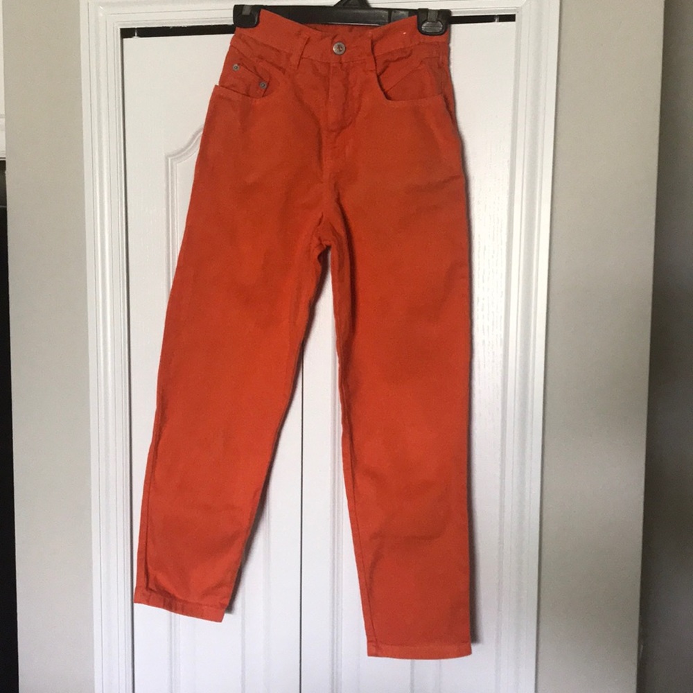 Steel jeans.